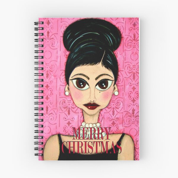 Item preview, Audrey /Merry Xmas designed and sold by Barbara Cannon  ART.. AKA Barbieville.
