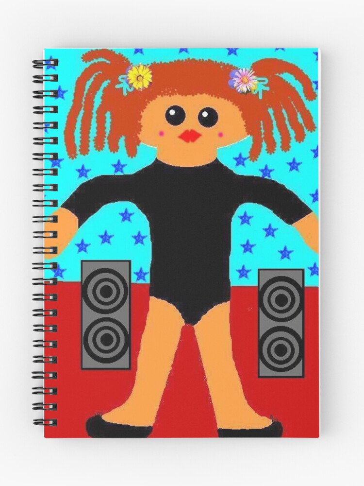 Thumbnail 1 of 3, Journal, Little Rag Doll Ballet Dancer designed and sold by DLazarus.