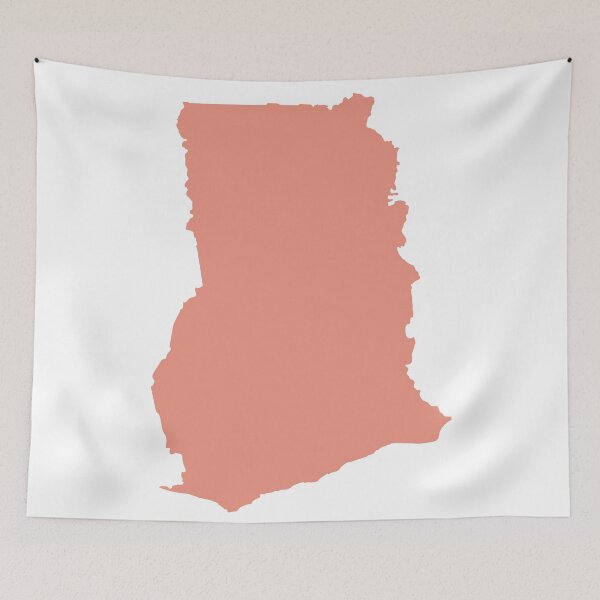 Item preview, Ghana Love in Coral designed and sold by Maren Misner.