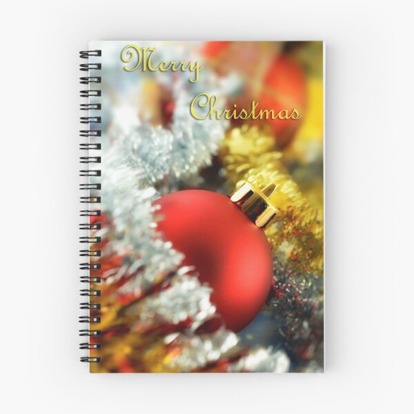 Artikelvorschau, Christmas card with red bauble entworfen und verkauft von Silvia Ganora.