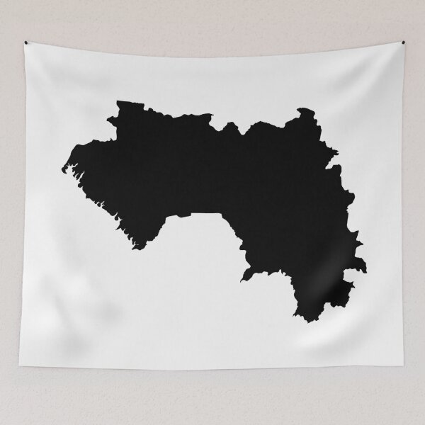 Item preview, Guinea Love in Black designed and sold by Maren Misner.