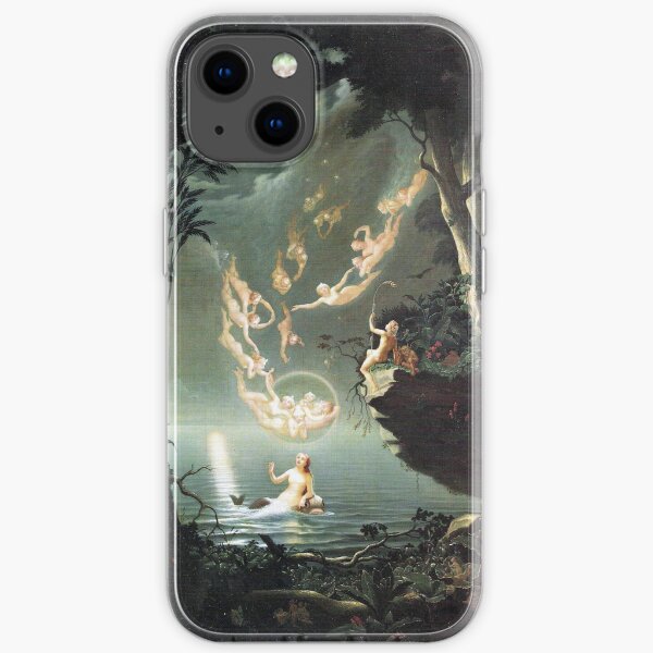 Oberon and the Mermaid - Douglas Harvey iPhone Soft Case