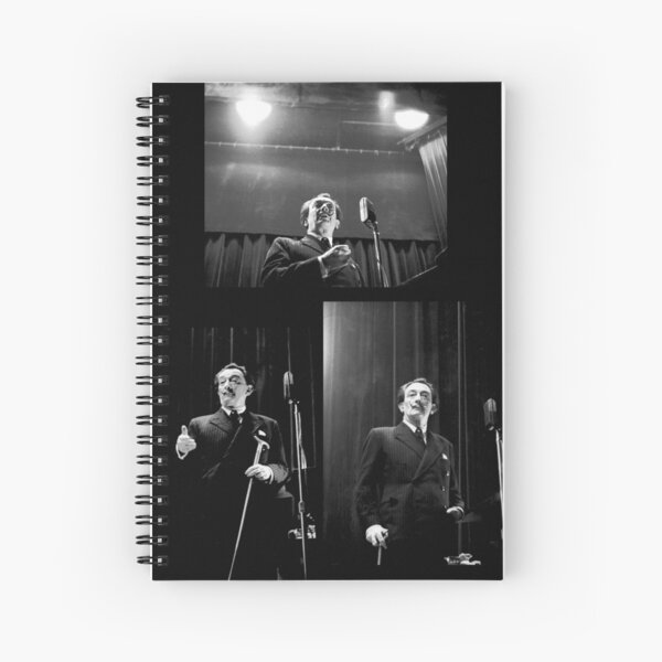 Dali Triptych at Columbia University Spiral Notebook