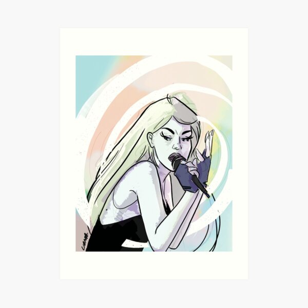 black canary Art Print