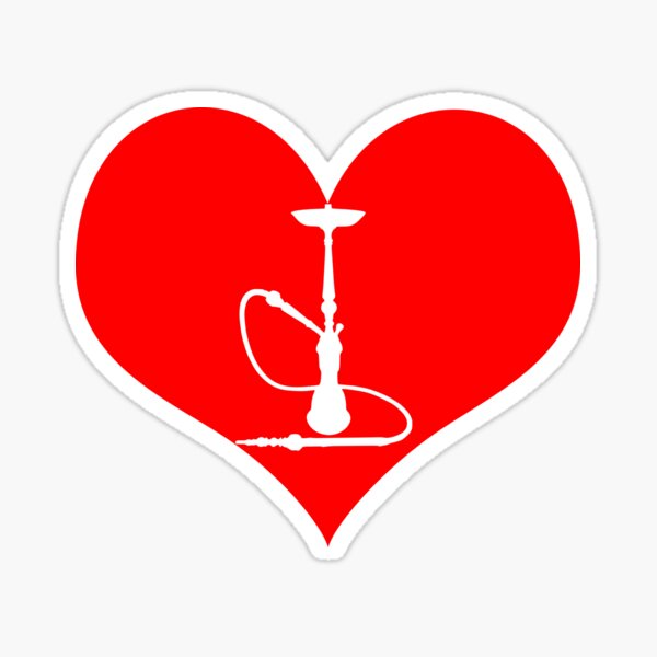Artikel-Vorschau von Shisha Liebe Herz, designt und verkauft von 4tomic.