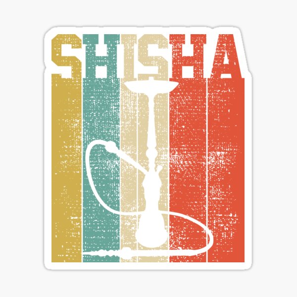 Artikel-Vorschau von SHISHA RETRO SHIRT, designt und verkauft von 4tomic.