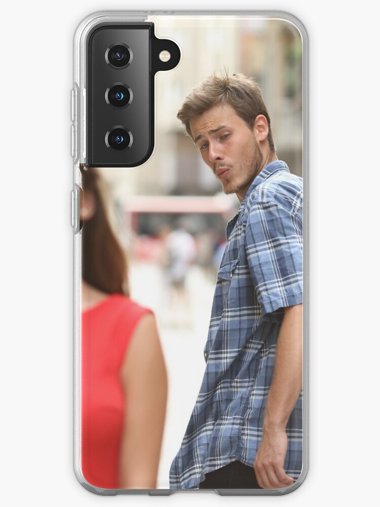 Guy Checking Out Another Girl Meme Case Skin For Samsung Galaxy By Iamjustin Redbubble