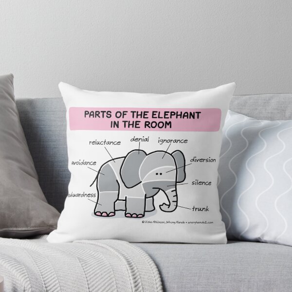 Item preview, parts of the elephant in the room designed and sold by WrongHands.
