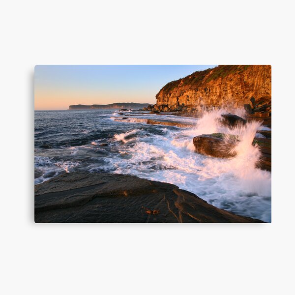 Terrigal Cliffs Assaulted, NSW, Australia Canvas Print