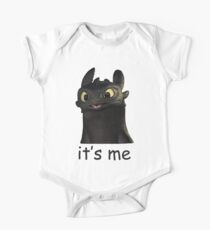 Toothless Its Me Face One Piece - Short Sleeve