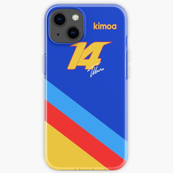 Fernando Alonso # 14 Último GP Edición Especial Funda blanda para iPhone
