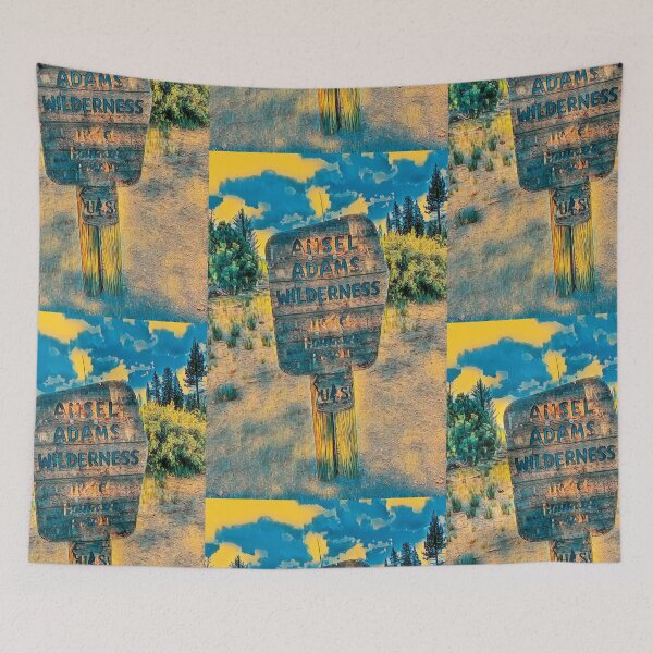 Item preview, Ansel Adams Wilderness Area (Blue/Yellow Theme) designed and sold by My Righteous Apparel.