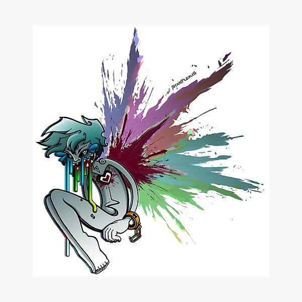 Heartcore Rainbow Photographic Print