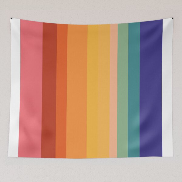 Item preview, Vertical chromatic stripes designed and sold by Davida Fernandez.