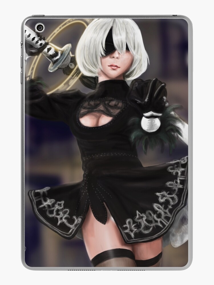 2B Nier Automata iPad Case & Skin by Mitsu-art