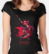 RWBY Ruby Rose (Volume 5) Women's Fitted Scoop T-Shirt