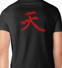 Akuma Kanji Men's V-Neck T-Shirt