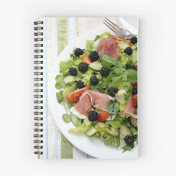 Item preview, Blackberry Prosciutto Salad designed and sold by Jeanne Horak-Druiff.