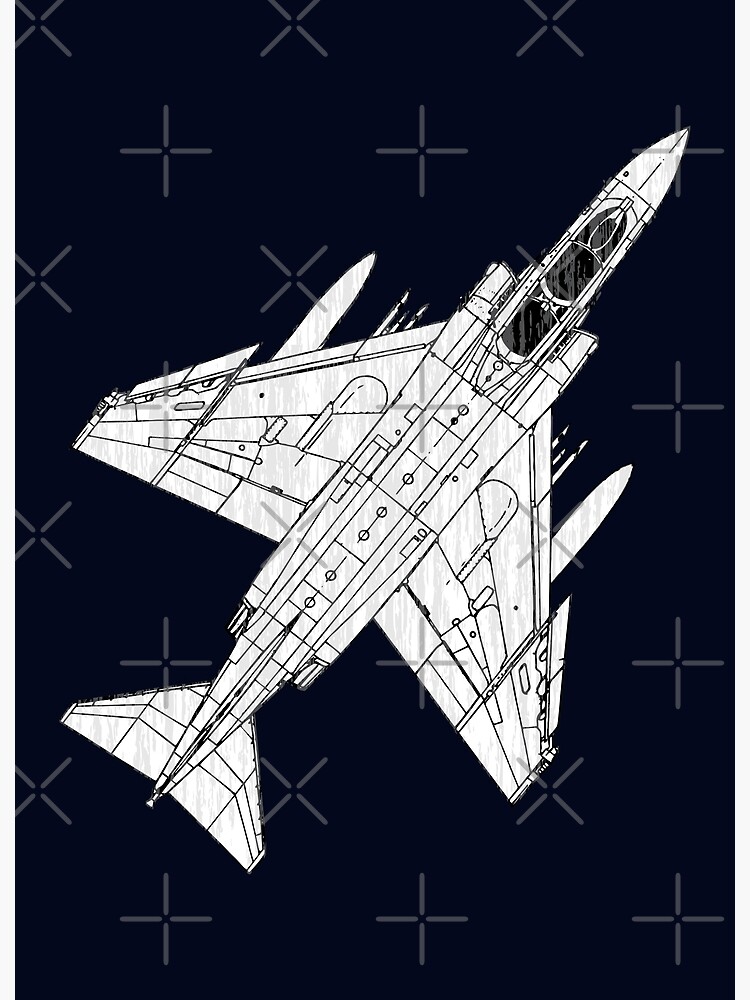 F4 Phantom Fighter Aircraft Poster For Sale By Quark Redbubble