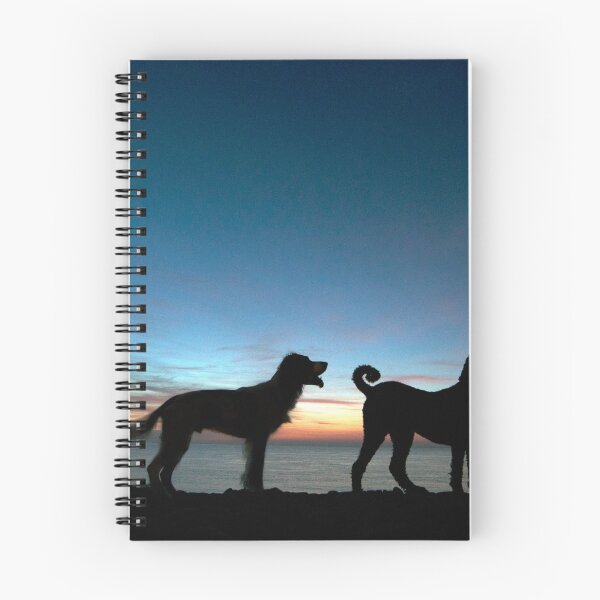 Item preview, Dogs in Sunset Silhouette designed and sold by PerryBespokeRB.