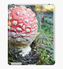Little red mushroom iPad Case/Skin