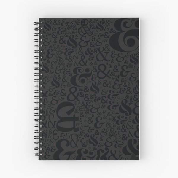 Item preview, Ampersand Retro Style pattern (Dark) designed and sold by jesseladret.