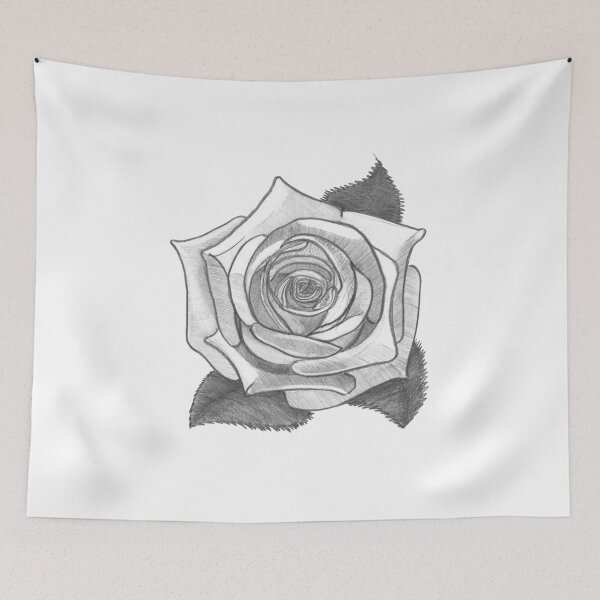 Item preview, Rose Blossom Pencil Drawing designed and sold by Dator.