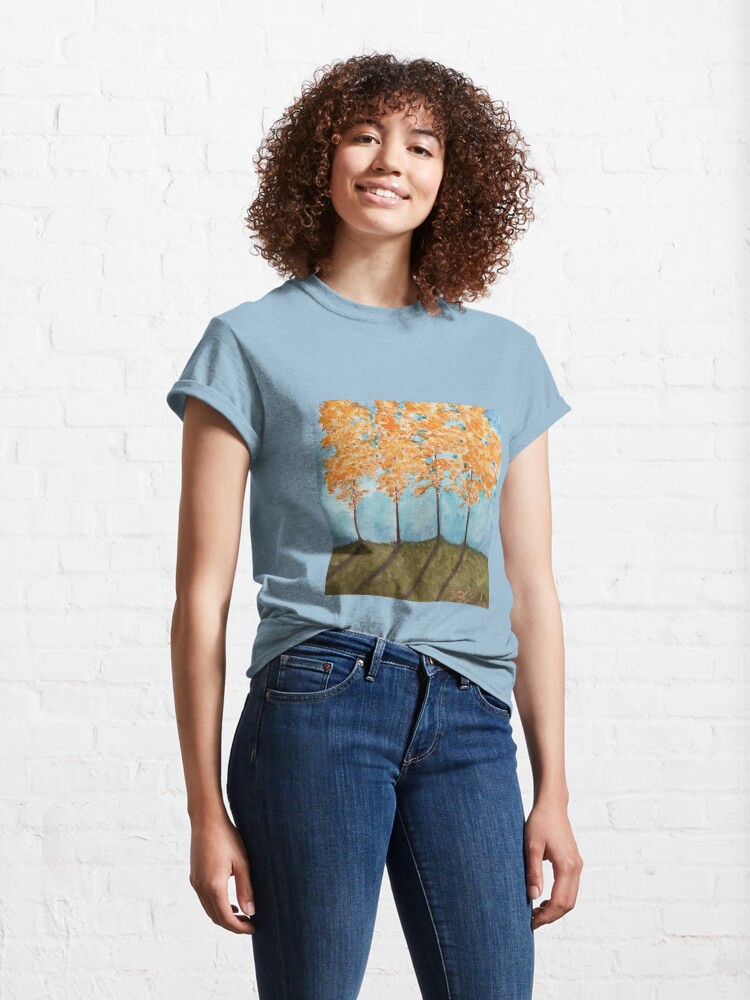 Alternate view of Orange Maples Classic T-Shirt