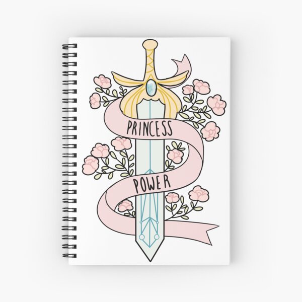Princess Power Spiral Notebook