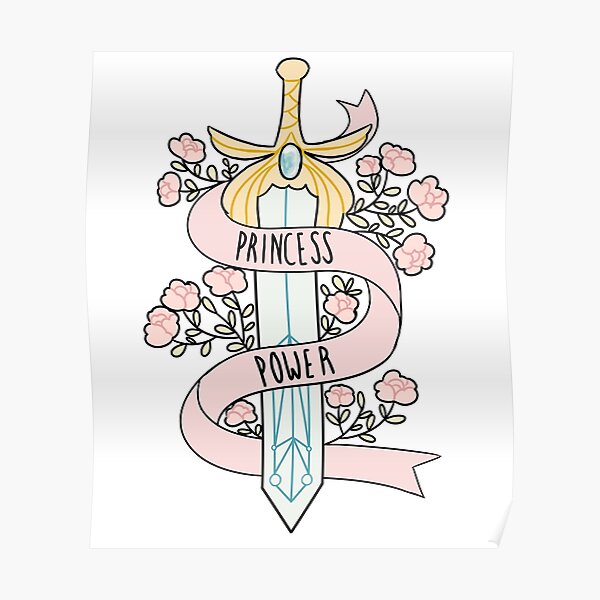 Princess Power Poster