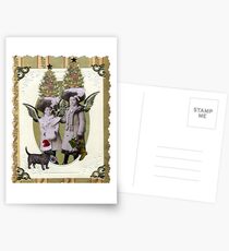 Christmas Hats Postcards