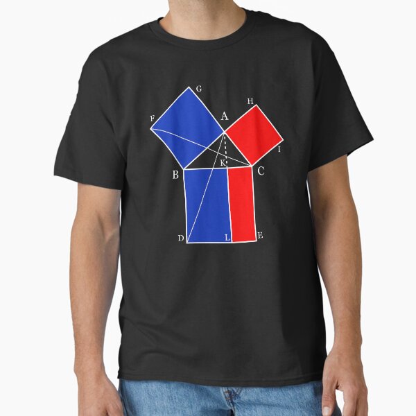 Item preview, Euclid Pythagoras Proof- Maths Mathematics Art designed and sold by the-elements.