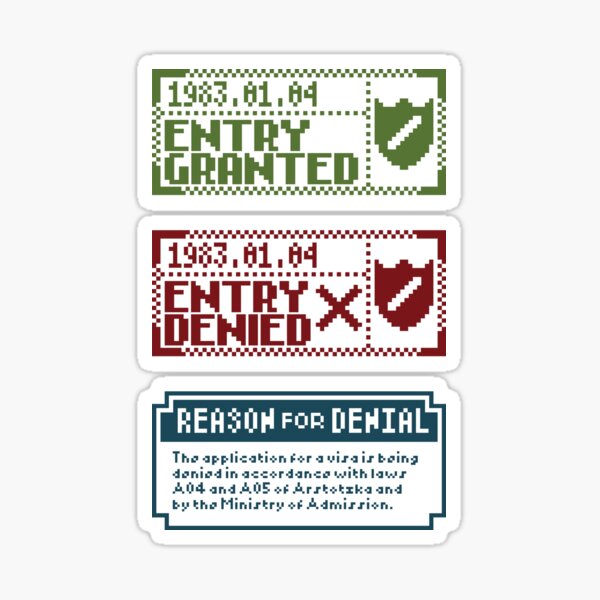 Ezic Star HD - Papers, Please | Sticker