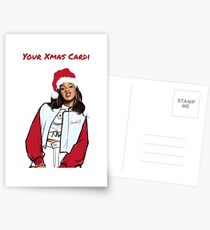 Your Xmas Cardi Postcards