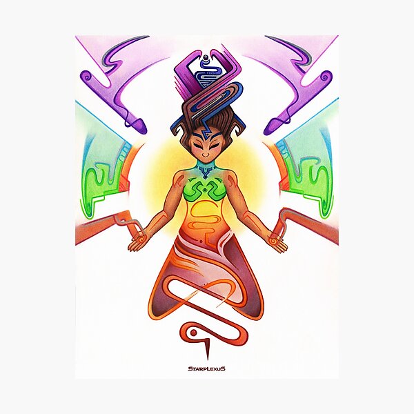 starplexus chakra circuit Photographic Print