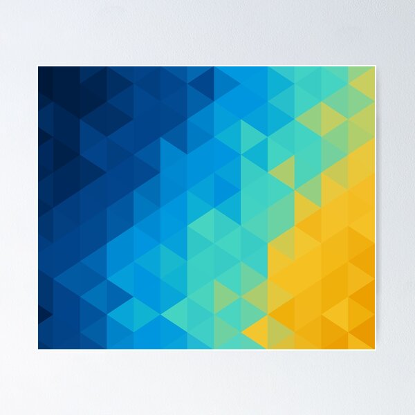 Item preview, Abstract Polygon Multi Color Cubism designed and sold by ericsj11.