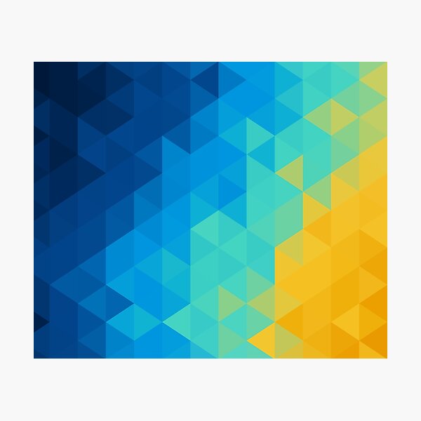Item preview, Abstract Polygon Multi Color Cubism designed and sold by ericsj11.