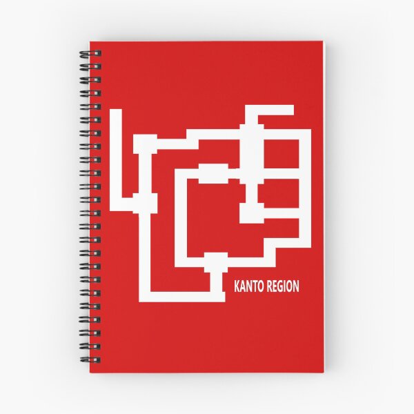 Item preview, Kanto Region Map designed and sold by Joseph Wade.