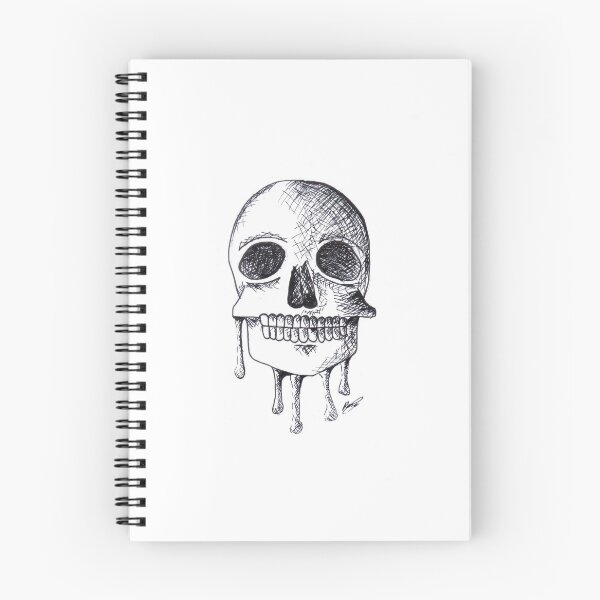 Item preview, Pen and ink skull designed and sold by XbAndDesignsx.