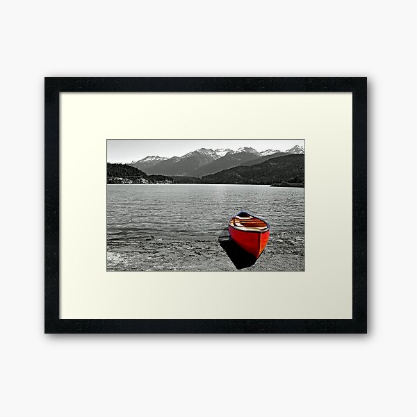 Waiting to take you away Framed Art Print