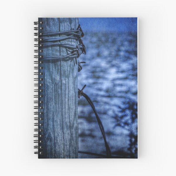 Item preview, Barbed Wire in Blue designed and sold by Christine Annas.