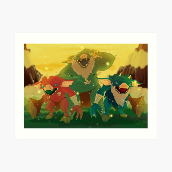 Bokoblin Trio Art Print