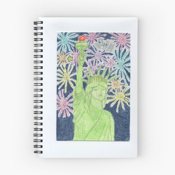 Artikelvorschau, Lady Liberty Neujahr entworfen und verkauft von DKards.