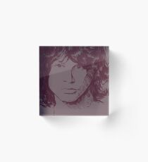Jim Morrison Acrylic Block