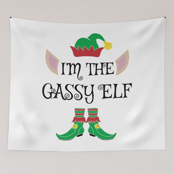Item preview, I'm The Gassy Christmas Elf designed and sold by Meteor77.