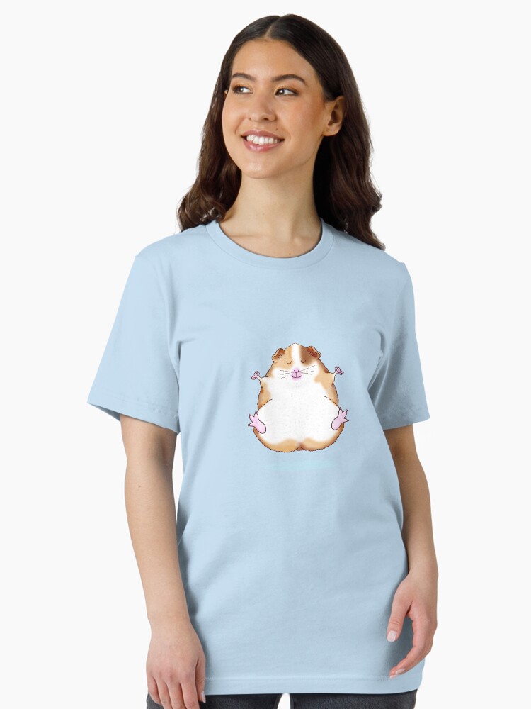 Thumbnail 2 of 7, Essential T-Shirt, Zen Guinea Pig Meditating designed and sold by jitterfly.