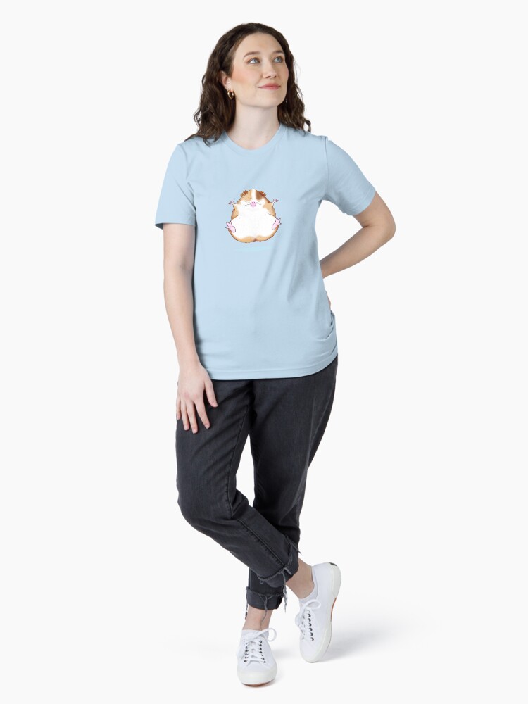 Thumbnail 4 of 7, Essential T-Shirt, Zen Guinea Pig Meditating designed and sold by jitterfly.