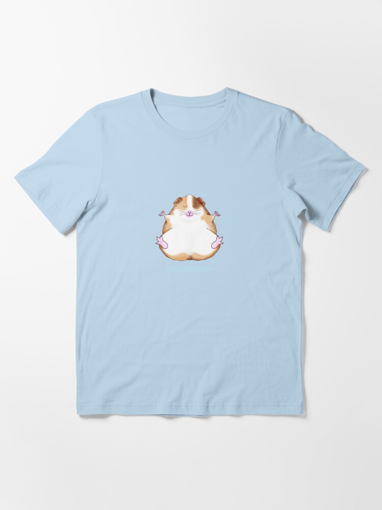 Thumbnail 3 of 7, Essential T-Shirt, Zen Guinea Pig Meditating designed and sold by jitterfly.