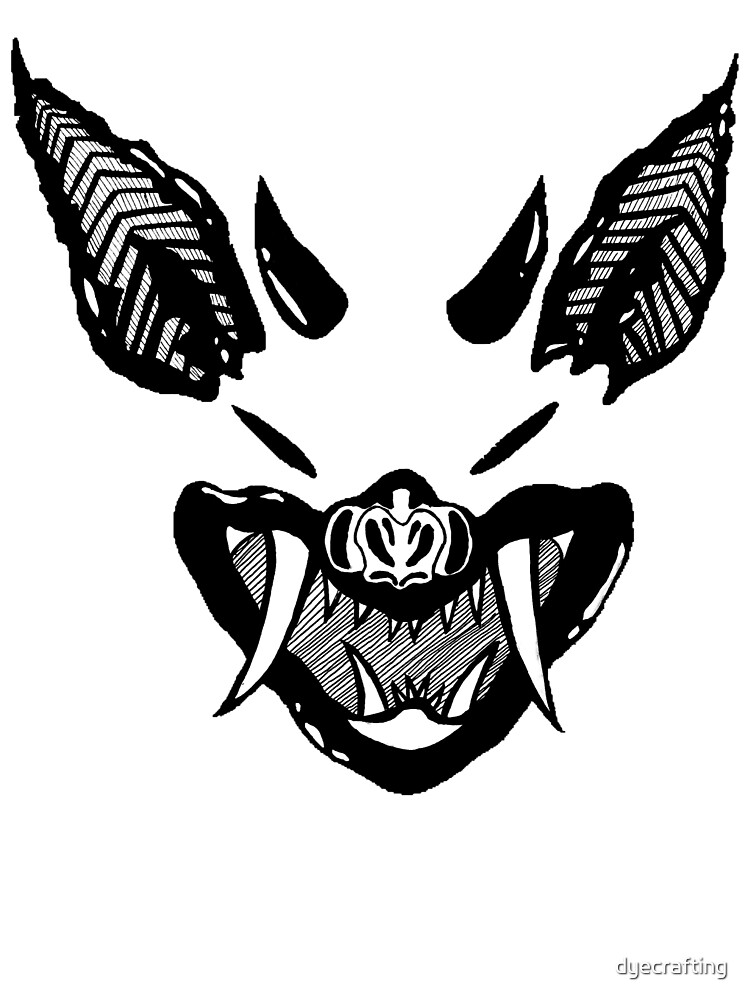 "Laughing Bat Inc." by dyecrafting Redbubble