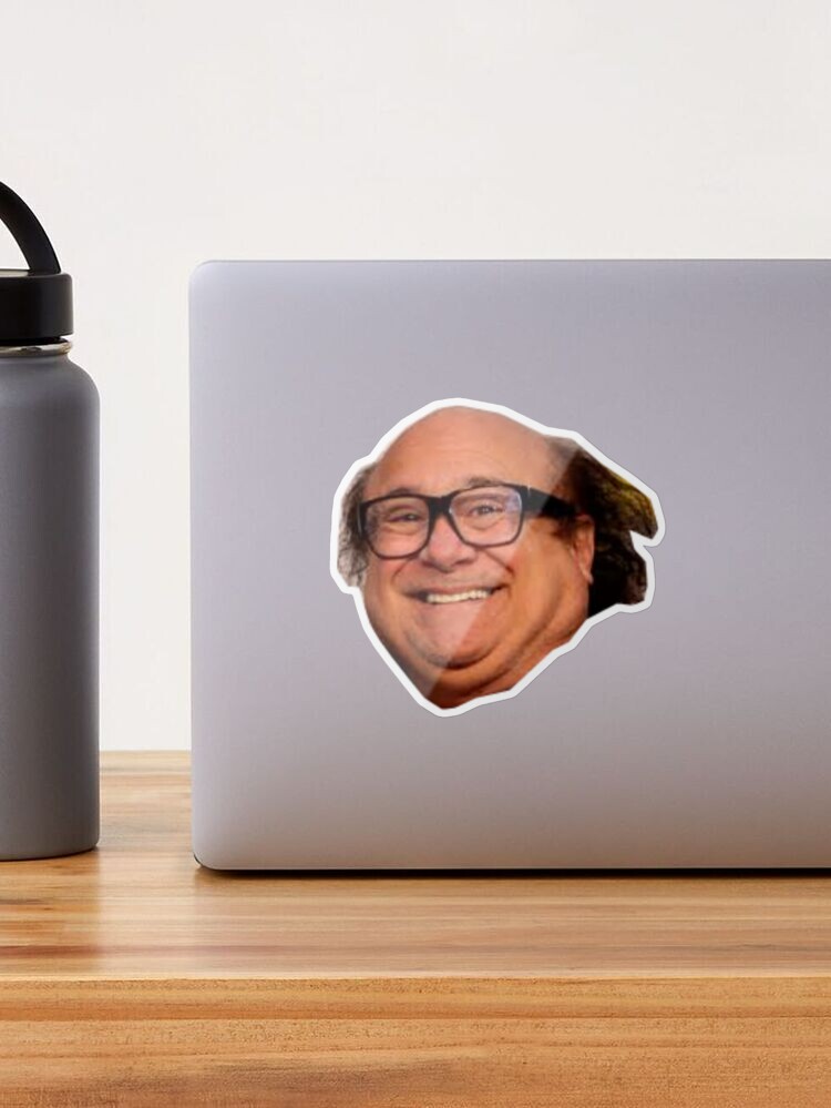 Holy Trinity Danny Devito, Bibble, Shrek 3x3 Matte Sticker